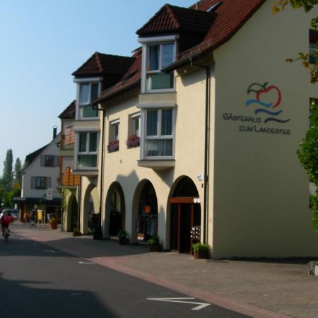Gaestehaus Zum Landesteg Immenstaad am Bodensee Bagian luar foto