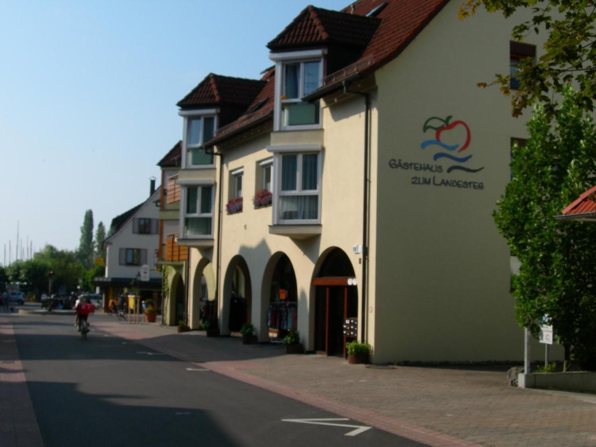Gaestehaus Zum Landesteg Immenstaad am Bodensee Bagian luar foto
